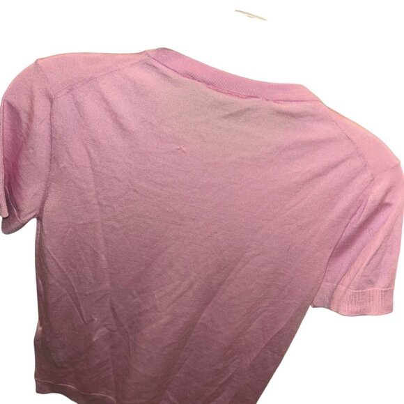 Ralph Lauren Purple Label Collection pastel pink lavender 100%. Cashmere sweater - Picture 3 of 7